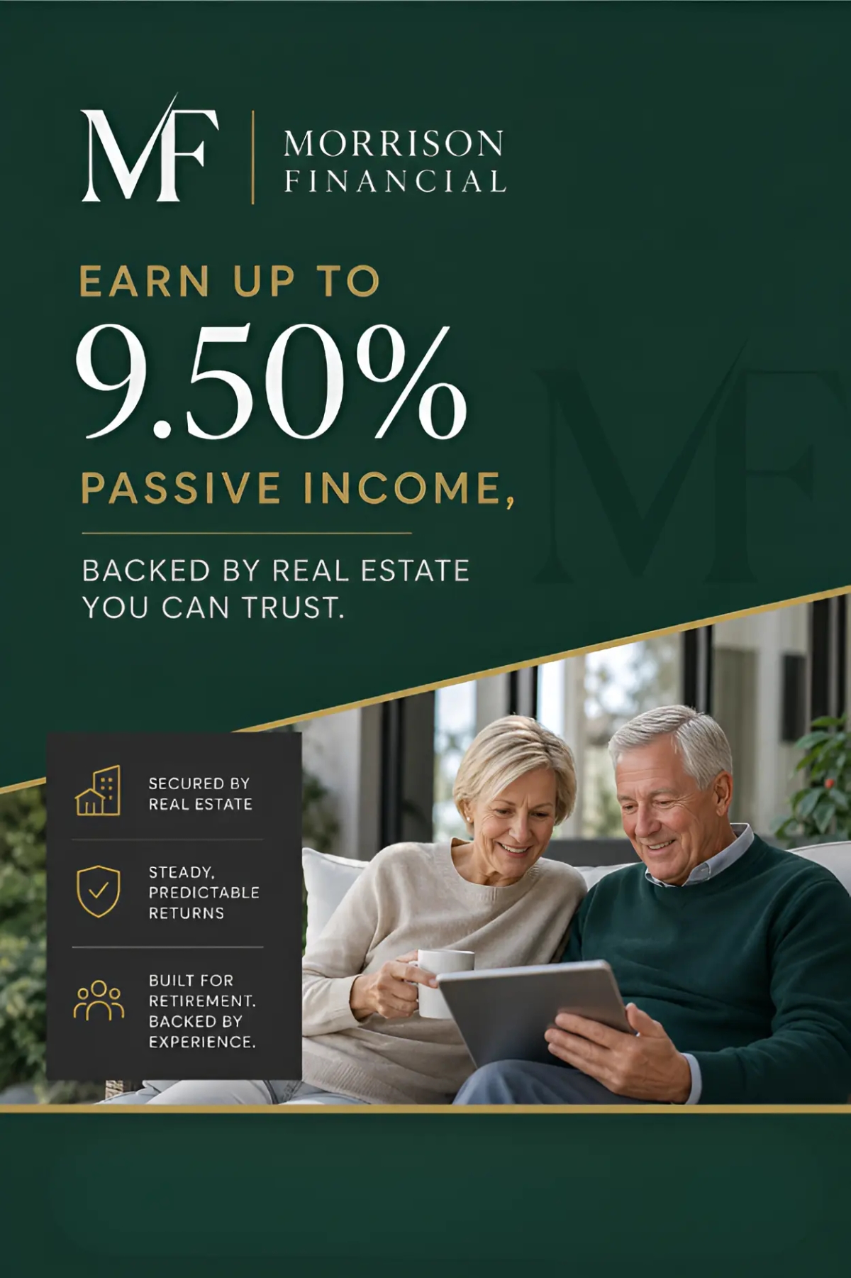 Morrison Financial retirement investment ad