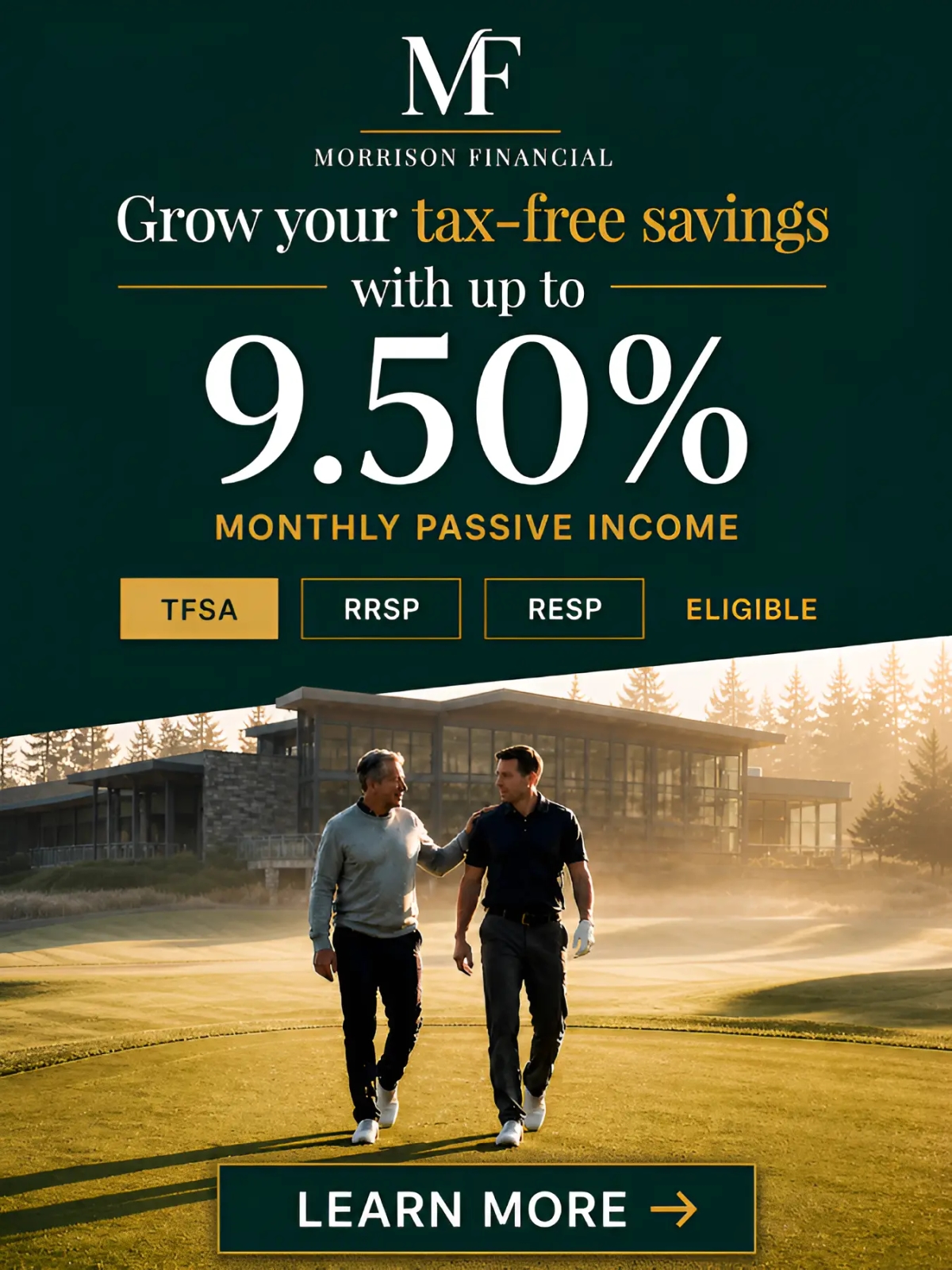 Morrison Financial TFSA ad