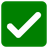 Green tick